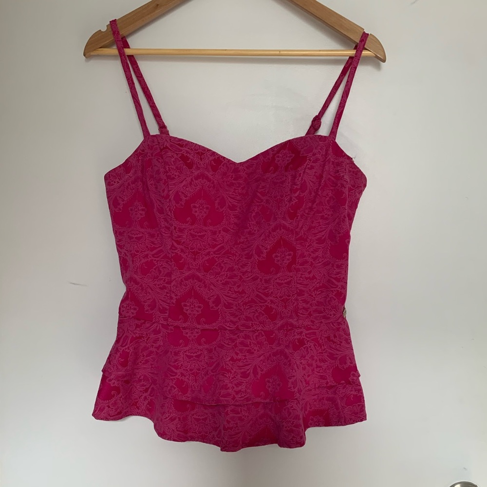 Vintage Guess Lace Corset style Blouse